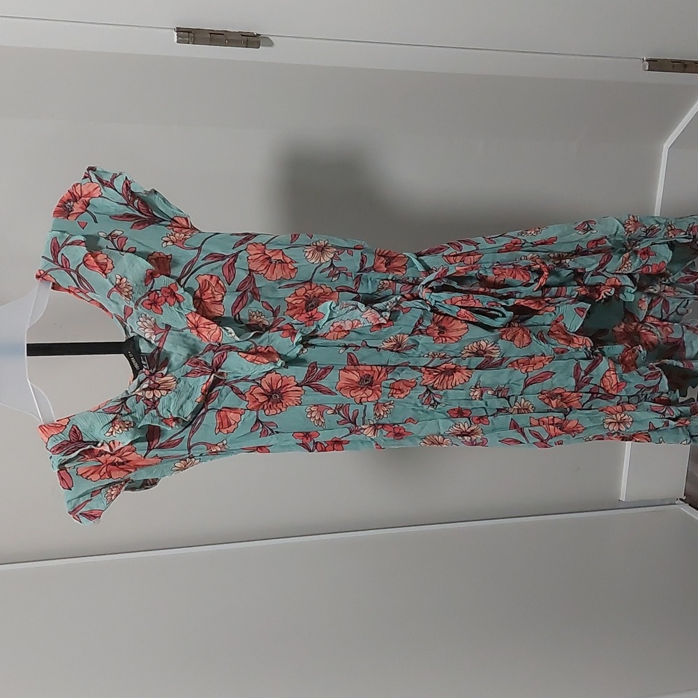Wrap around dress